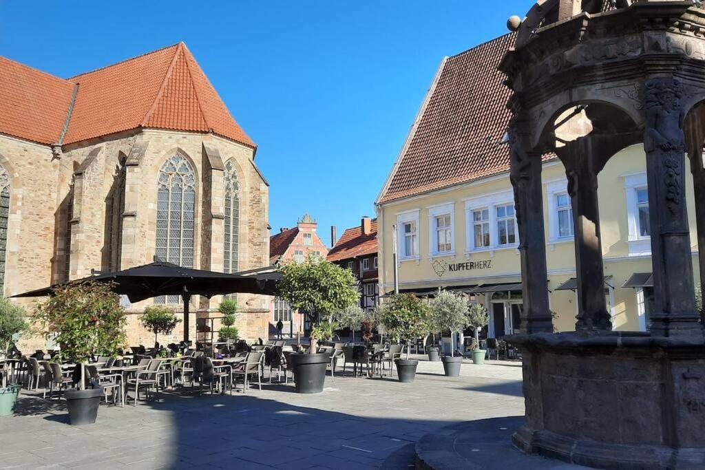 'Bright 1' Innenstadtlage, Ruhige, Schoene, Helle 3Zkb Wlan Herford Buitenkant foto